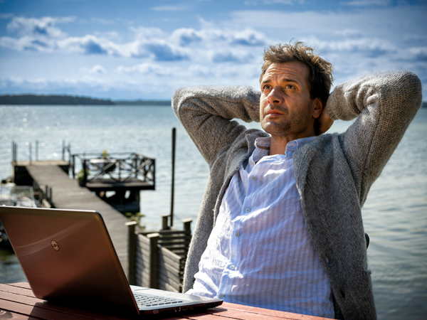 Kai Schumann in "Inga Lindström: Der Autor und ich" auf Romance TV